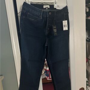 Nicole miller size 8 high rise skinny jean